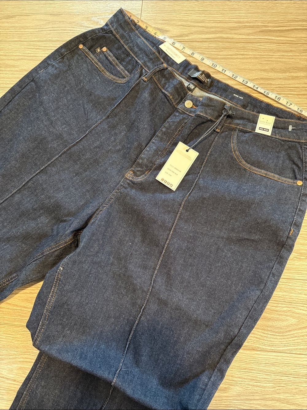 NWT Judy Blue Dark Wash HR Jeans - Picture 7 of 10